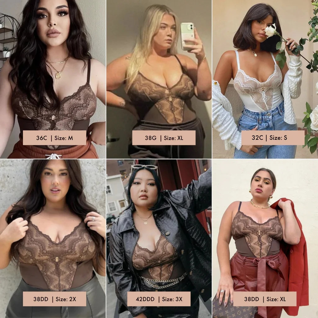 Belle Flores Beauty™ Sexy Lace Bodysuit - Buy 1 Get 1 FREE!