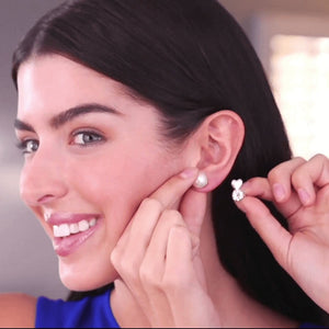 Belle Flores Beauty™ Earring Lifters for Stretched Earlobes