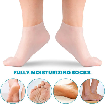 Belle Flores Beauty™ Foot Skin Care Silicone Socks - GET 50% OFF