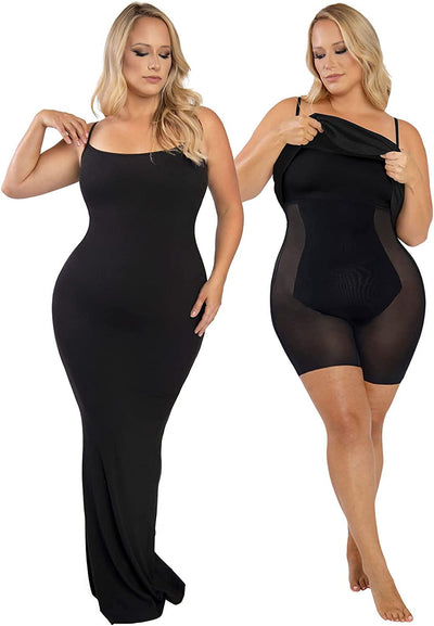 Belle Flores Beauty™ Built-In Shapewear Lounge Dress - GET 50% OFF