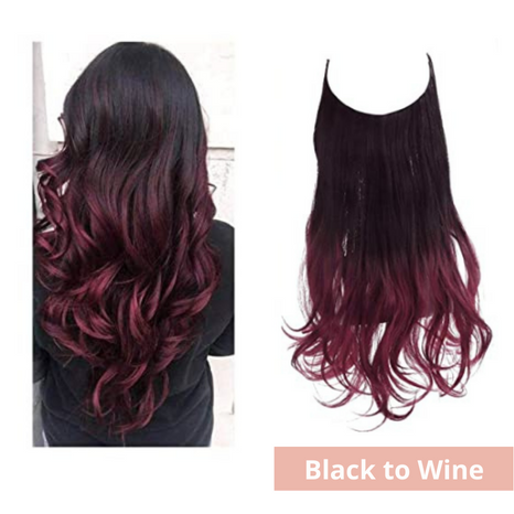 Belle Flores Beauty™ Halo Hair Extensions