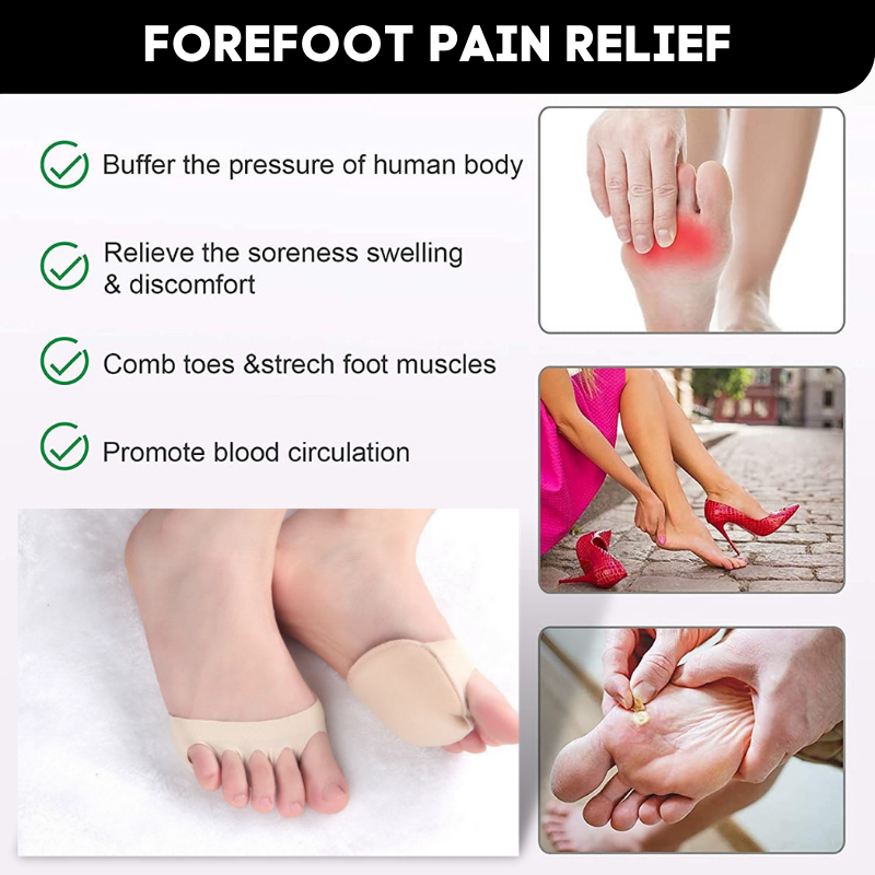 Belle Flores Beauty™ Forefoot Cushion Pads 2.0