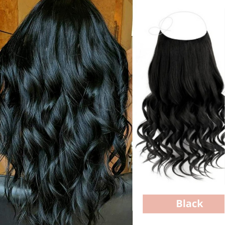 Belle Flores Beauty™ Halo Hair Extensions