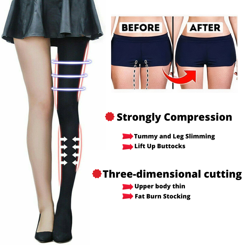 Belle Flores Beauty™ High-Waist Slimming Stockings®