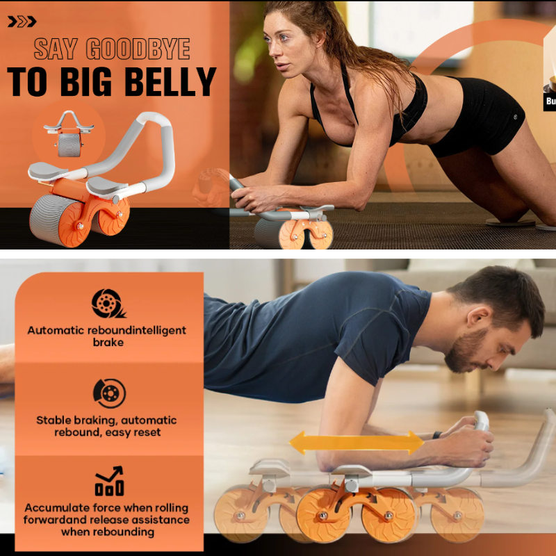 Belle Flores Beauty™ Plank Ab Roller Pro® | FULL CORE TRAINING SESSION