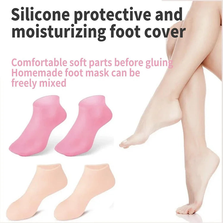 Belle Flores Beauty™ Foot Skin Care Silicone Socks - GET 50% OFF