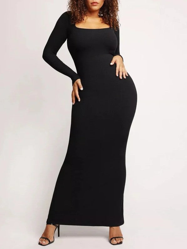 Belle Flores Beauty™ Built-In Shapewear Lounge Dress - GET 50% OFF