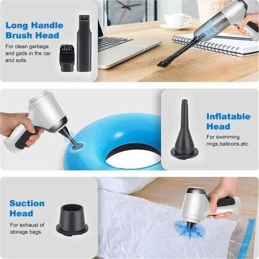 Belle Flores Beauty™ Wireless Handheld Vacuum Cleaner