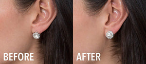 Belle Flores Beauty™ Earring Lifters for Stretched Earlobes