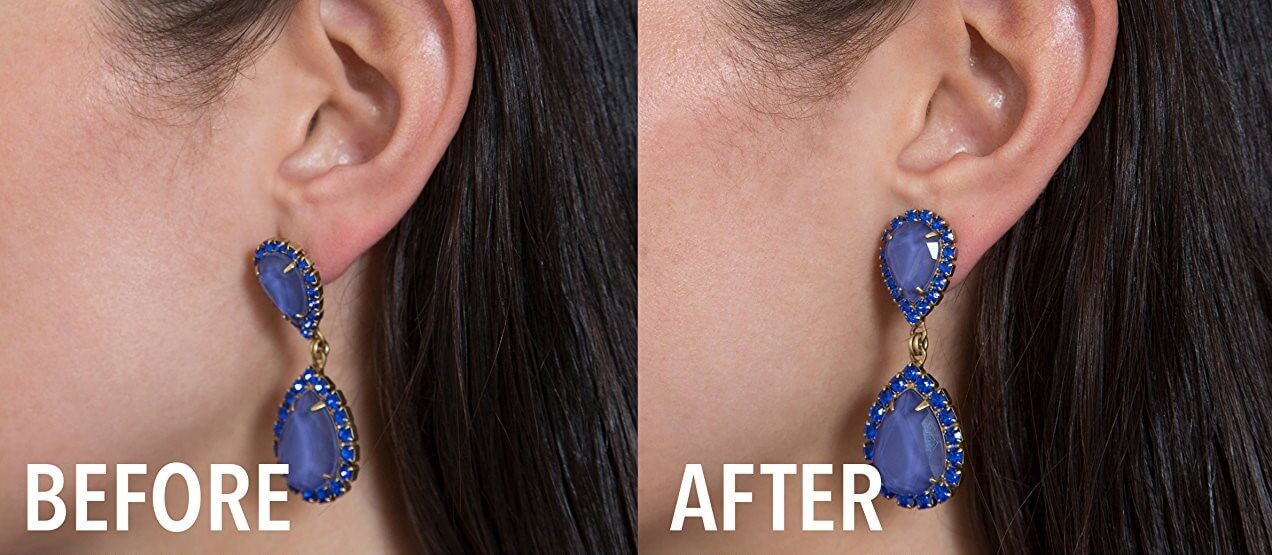 Belle Flores Beauty™ Earring Lifters for Stretched Earlobes