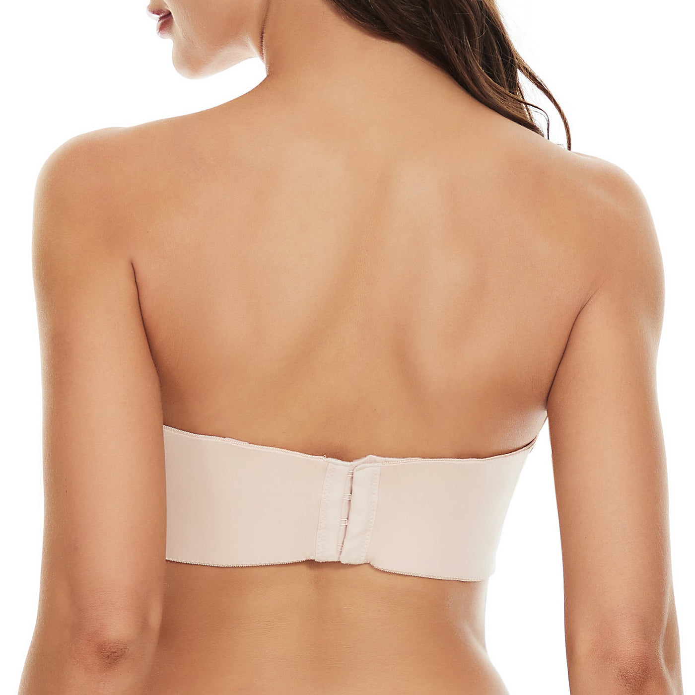 Belle Flores Beauty™ Full Support Non-Slip Convertible Bandeau Bra