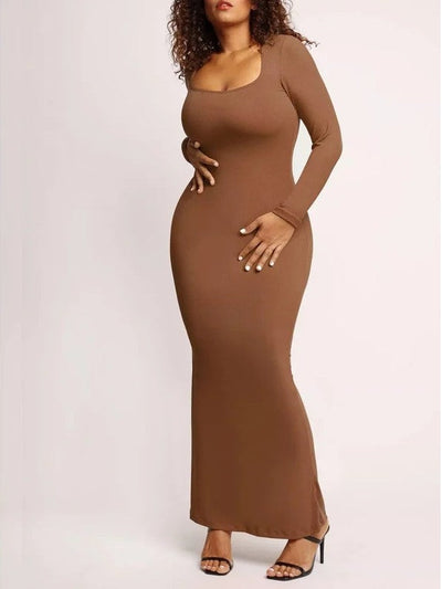 Belle Flores Beauty™ Built-In Shapewear Lounge Dress - GET 50% OFF